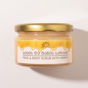 Sugar and honey scrub