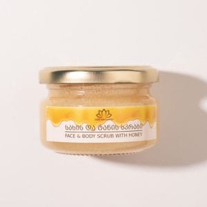 Sugar and honey scrub