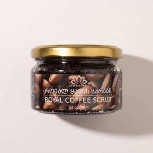 Royal coffee scrub