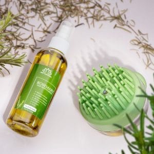 سيروم الروزماري للشعر ومدلك لفروة الرأس